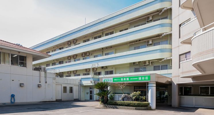 緑豊かなエントランス