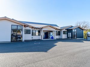 清潔感のある施設の外観