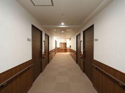 清潔な廊下の風景