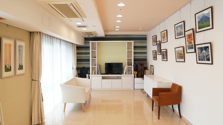 シンプルな居室