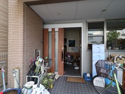 入り口正面の風景