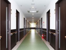 清潔感のある廊下