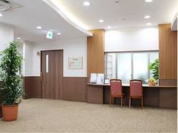 明るい応接スペース