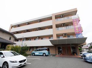 施設の外観を撮影したもの