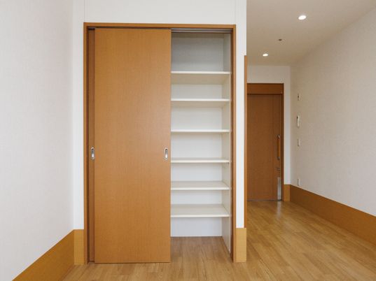清潔な居室の開口部