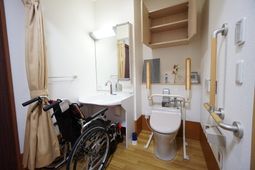 バリアフリー化されたトイレ