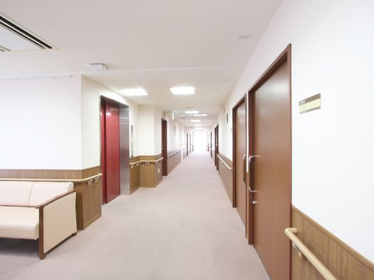 清潔な廊下の様子