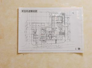建物の配置図