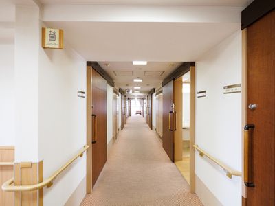 清潔感のある廊下