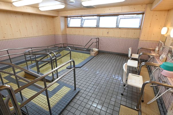 無障害設計の浴室