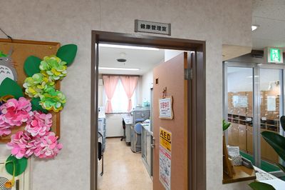 機能訓練室の入口