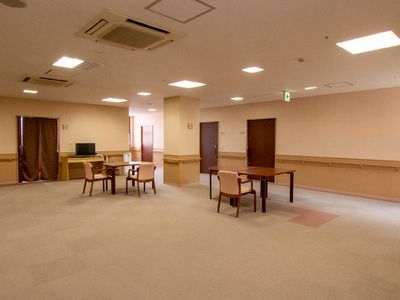 広々とした共有スペース