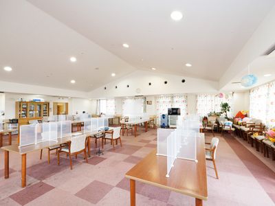 広々とした共有スペース