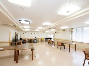 広々とした共有スペース