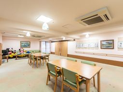 明るい共用スペース