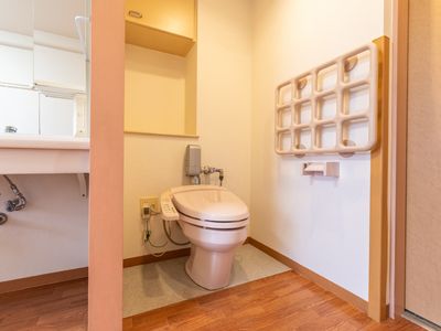 清潔なトイレ設え