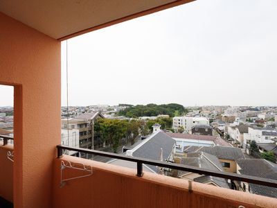 広がる景色のバルコニー