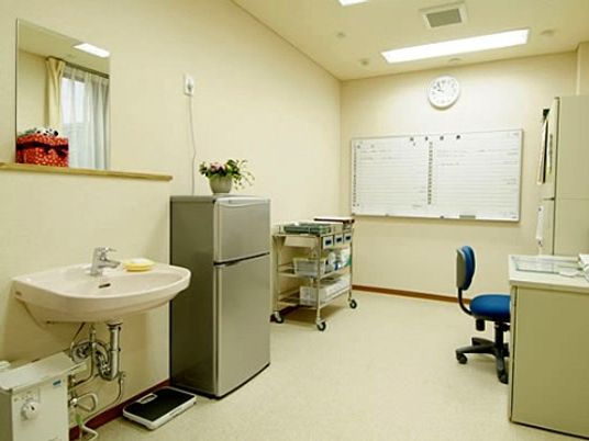 診察室の一角