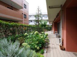 緑あふれる快適なテラス