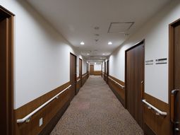清潔感のある廊下