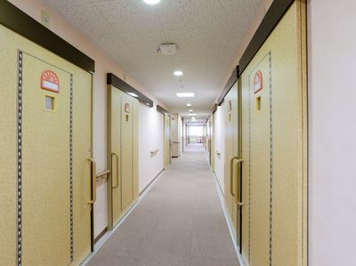 清潔な廊下の風景