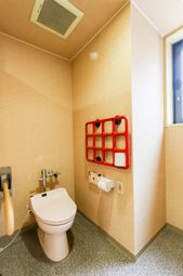 清潔なトイレの一角