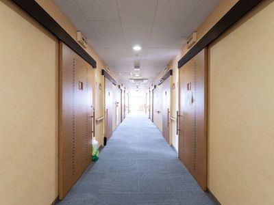 清潔な廊下の風景