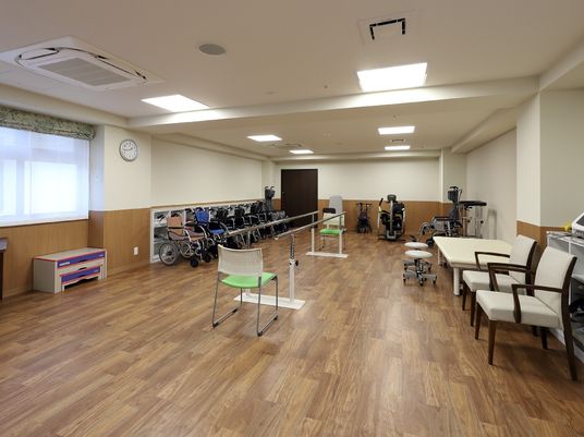 広々とした機能訓練室