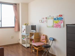 明るい居室  