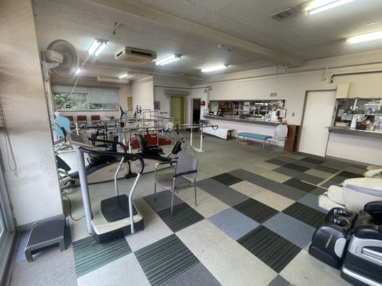 訓練器具がある部屋