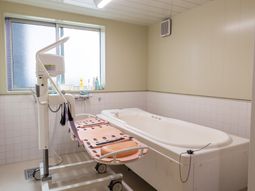 機能的な浴室設備