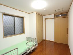 清潔な居室の一角