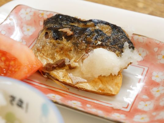 和食の料理の一部