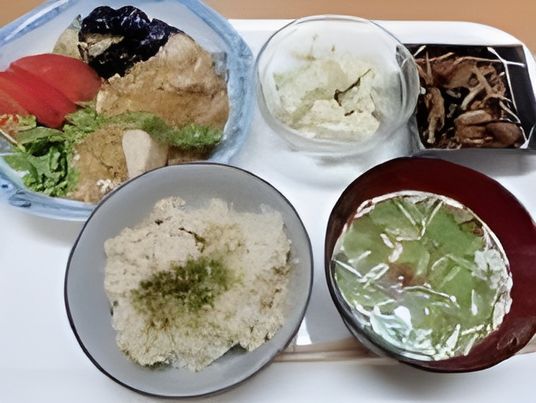 栄養バランスの取れた食事