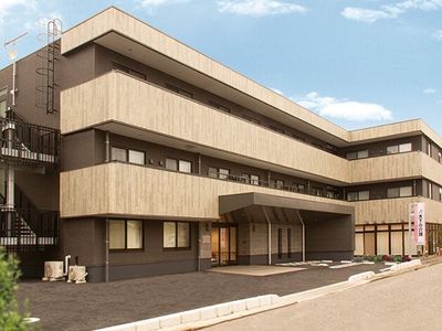 洗練された外観の建物