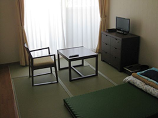 落ち着いた居室