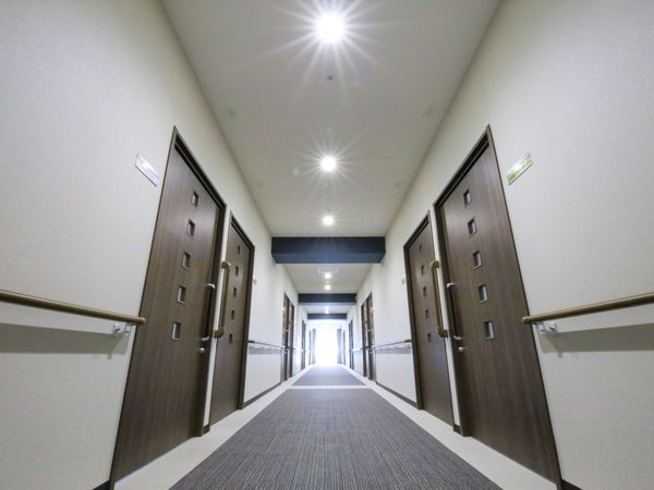 綺麗な廊下の様子