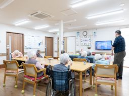 共有スペースでのひと時