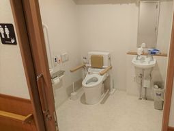 清潔なトイレの様子