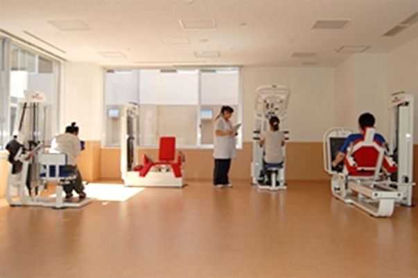 利用者の機能訓練風景