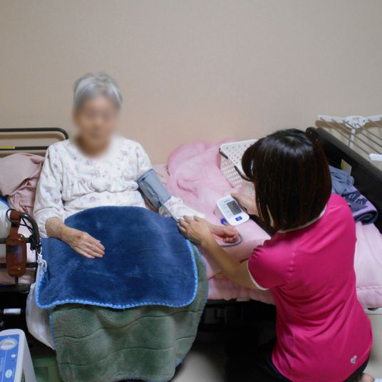 落ち着いた居室  