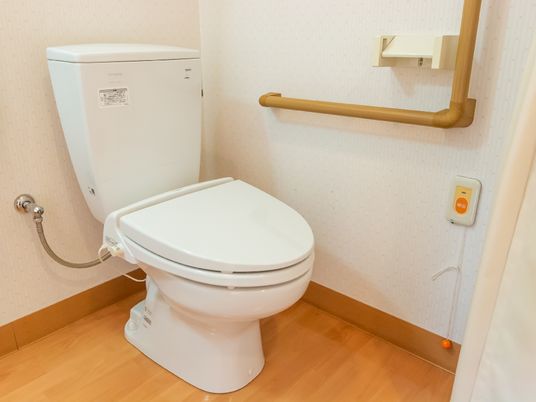 手すり付きトイレの空間
