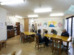 居心地の良い食堂の様子