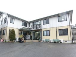 ゆったり庭のある建物