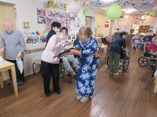 スタッフと利用者の交流