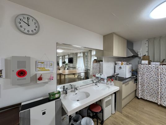 広々としたキッチン