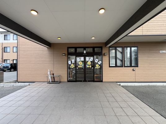 親しみやすいエントランス