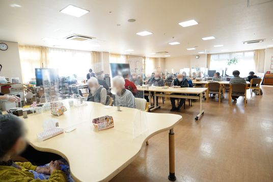 利用者の憩いの場所