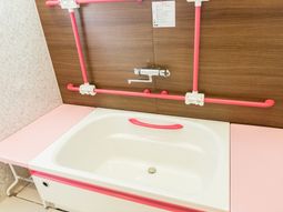 バリアフリー設計の洗面台