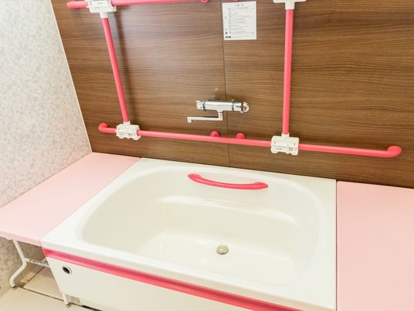 バリアフリー設計の洗面台